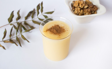 Traditional Turkish drink consumed frequently during winter months Boza or Bosa.