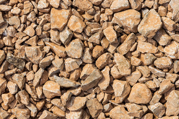 rubble texture natural abstract background close-up