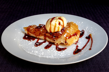 Italian Homemade Cake, Front View