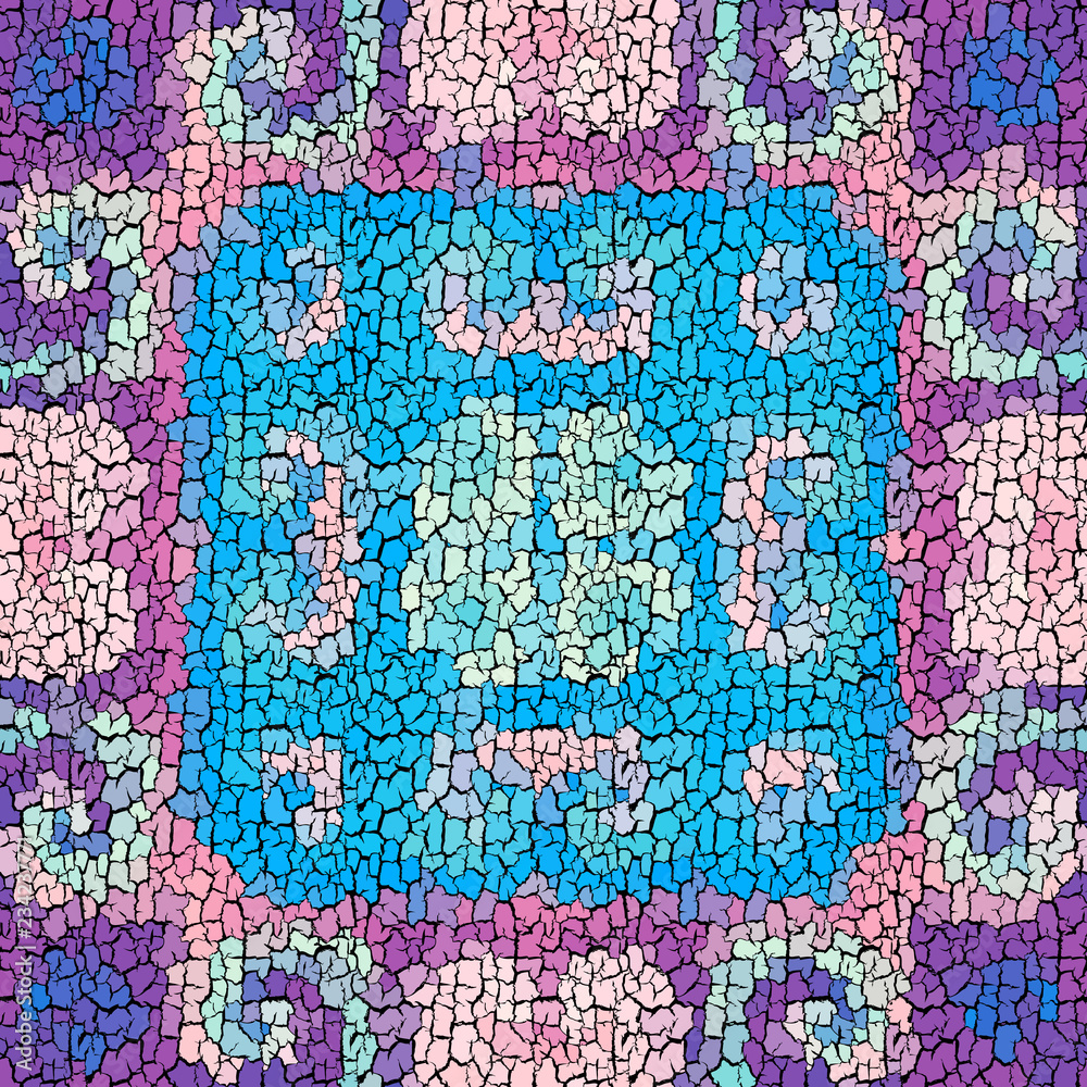 Poster seamless grunge abstract square pattern. paint grunge cracks.