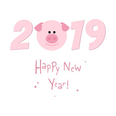 2019 New Year Postcard