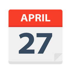April 27 - Calendar Icon