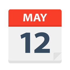 May 12 - Calendar Icon