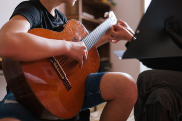acoustic guitar lesson