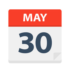 May 30 - Calendar Icon