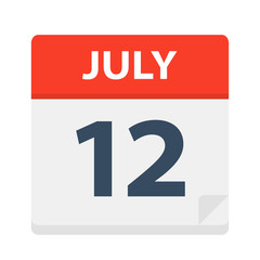 July 12 - Calendar Icon