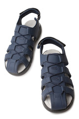 Blue sandals