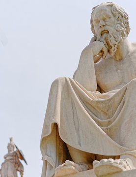Athens Greece, Socrates the famous ancient greek philosopher