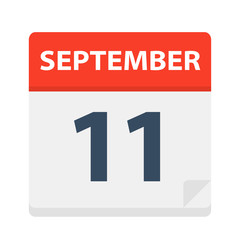 September 11 - Calendar Icon