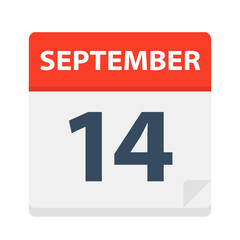 September 14 - Calendar Icon