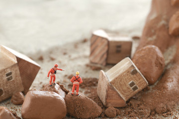 自然災害　土砂崩れ