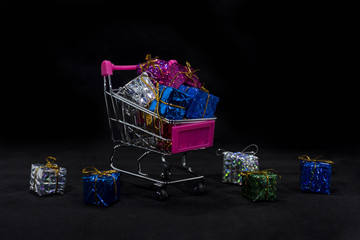 Black Friday abstract photo. Happy Merry Christmas. Shopping time abstract photo