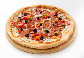 Italian pizza isolated