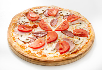 Italian pizza isolated