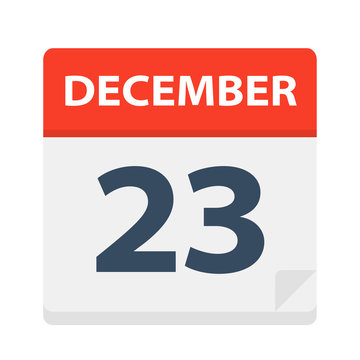 December 23 - Calendar Icon