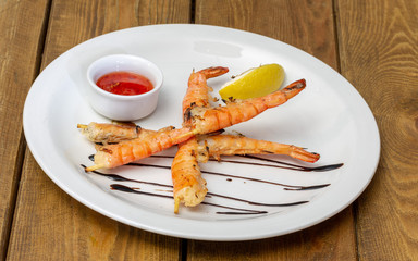 grilled fish on a plate