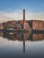 Liverpool waterfront and docks