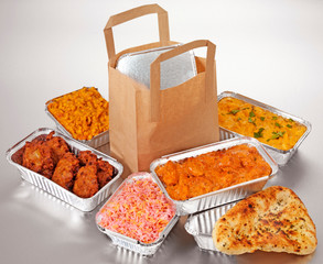 INDIAN FOOD TAKEAWAY SELECTION