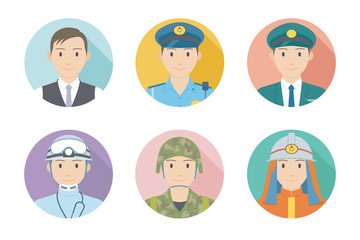 働く男性のアイコン02