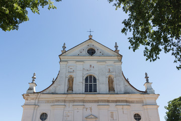 Church against the blue sky