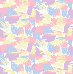 Fototapeta na wymiar Abstract beautiful artistic tender wonderful bright winter new year yellow pink violet blue background vector hand pencil drawing illustration. Perfect for textile, wallpapers, and backgrounds