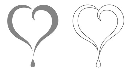 question heart icon