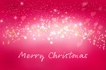 Weihnachtlicher Bokeh Hintergrund, merry christmas