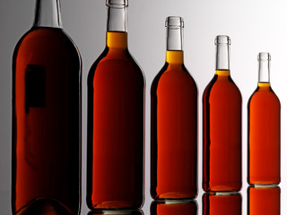CALVADOS BRANDY BOTTLES