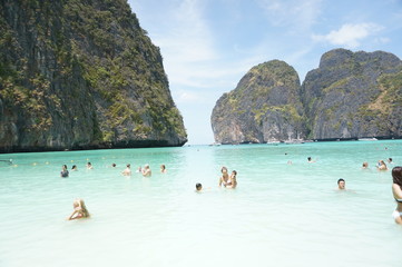 beach and sea