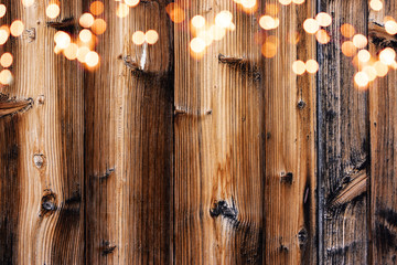 Wood background, dark brown wood texture with leights
