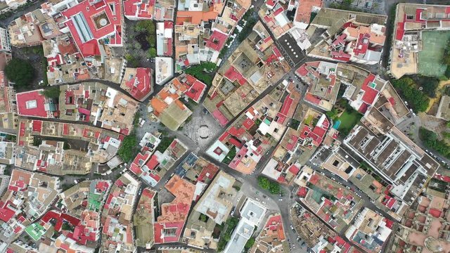 Cadiz aus der Luft