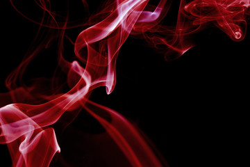 Fototapeta premium fumée couleurs arrière-plan abstrait