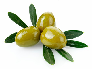 THREE SHINY OLIVES