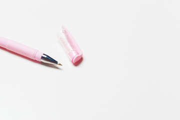 pen isolated on the white background with clipping path