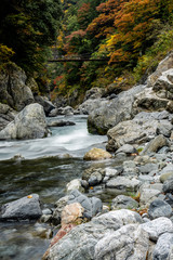 stream in the mountains