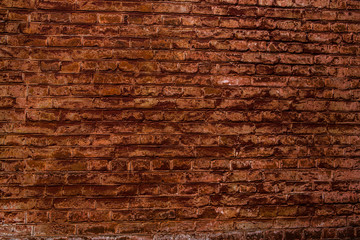 dark old brick masonry