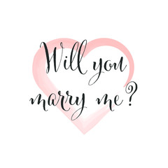 Will you marry me?