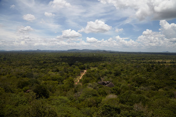 Fototapeta na wymiar view of a landscape，Sri Lanka