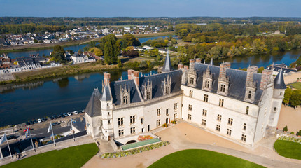 Royal Chateau in Amboise &ndash; castle in Loire valley