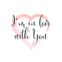 I'm in love with you, Herzrahmen