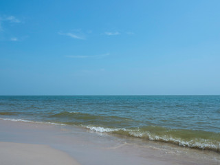 sea waves crashing at the beach