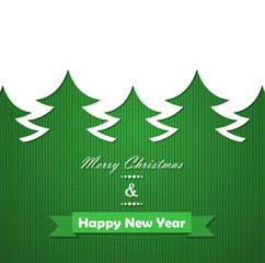 Christmas knitted background