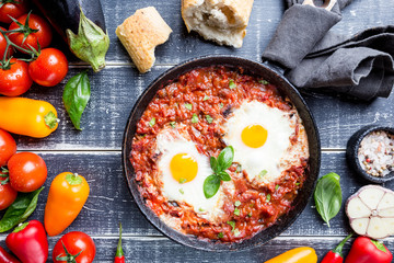 Shakshuka, Typical Israel food
