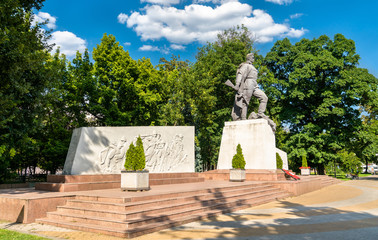 Obraz premium Memorial to the soviet soldiers-liberators of Krasnodar. Russia