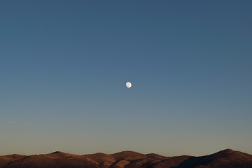 The eerie moon