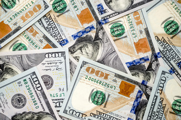 Dollars background - photo