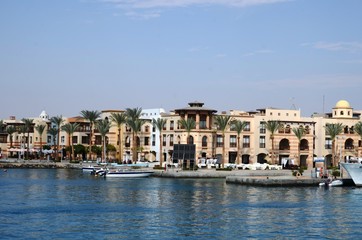 Naklejka na ściany i meble Port Ghalib (Mer Rouge- Sud de l’Egypte ) 