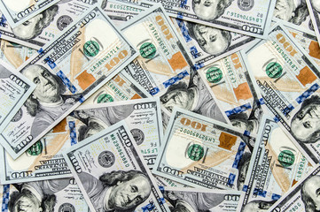 Dollars background - photo