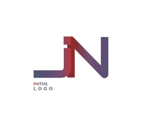 JN Initial Logo for your startup venture