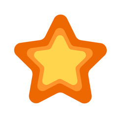 Christmas star illustration 